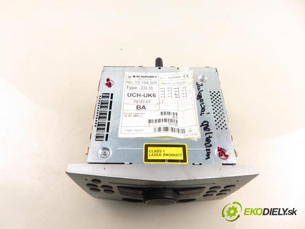 OPEL ASTRA H GTC (L08) HB 2005 88,00 1.9 CDTi 16V - Z 19 DTJ 1910,00 RADIO 13154305 ; 453116246