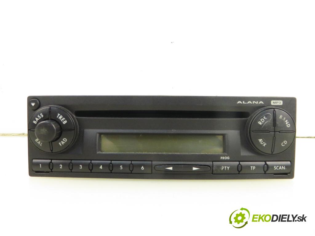 SEAT IBIZA III (6L1) HB 2007 74,00 1.9 TDI - BMT 1896,00 RADIO CD 6L0035186C