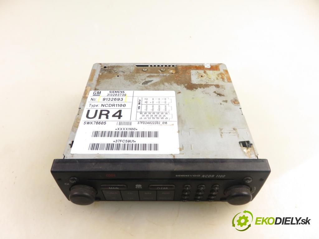OPEL FRONTERA B (6B_) TERENOWY 2003 0,00 2.2 DTI - Y 22 DTH 2172,00 RADIO 9132693