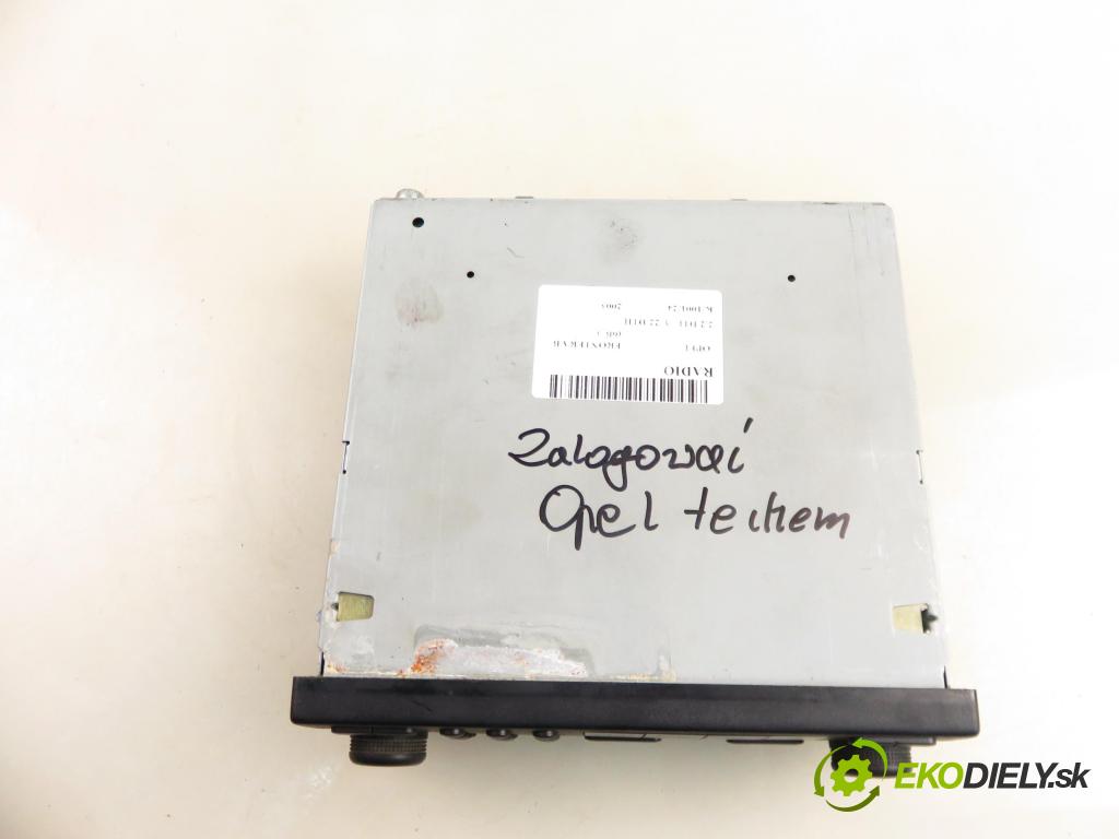 OPEL FRONTERA B (6B_) TERENOWY 2003 0,00 2.2 DTI - Y 22 DTH 2172,00 RADIO 9132693