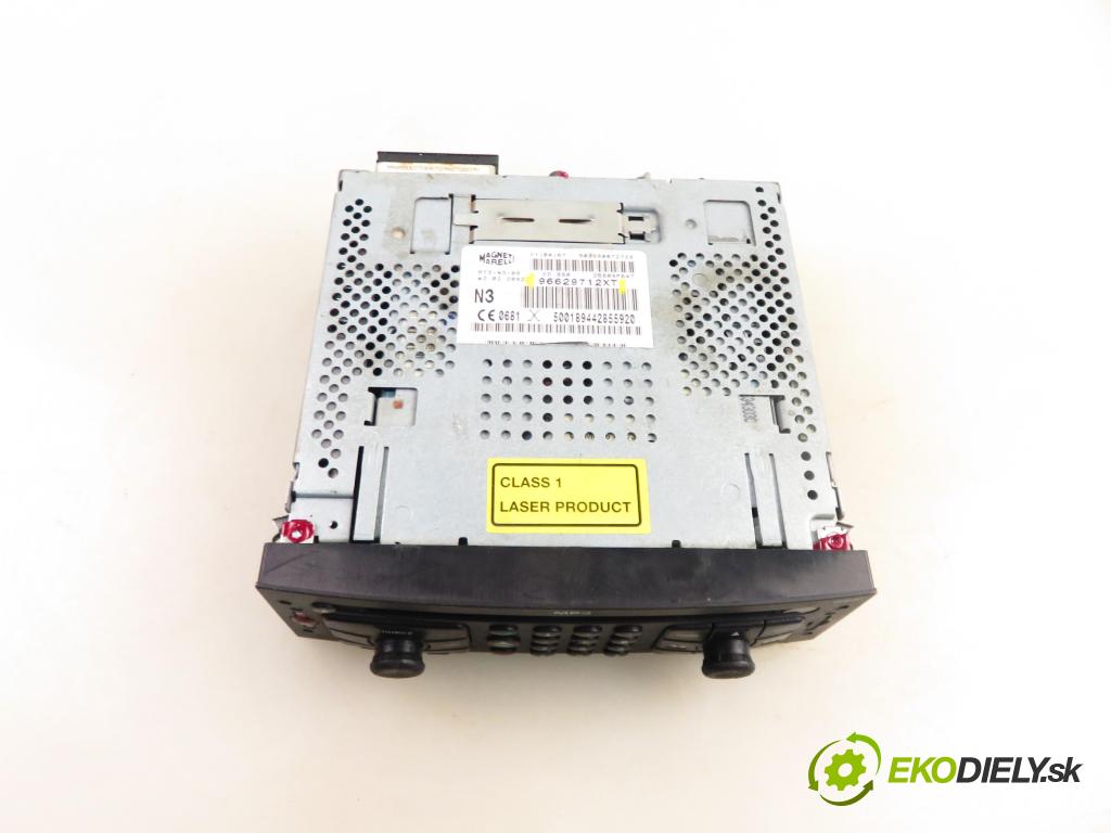 CITROEN C4 Grand Picasso I (UA_) MINIVAN 2007 80,00 1.6 HDi - 9HZ (DV6TED4) 1560,00 RADIO CD 96629712XT