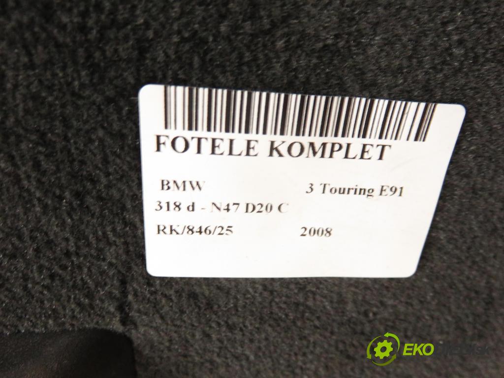BMW 3 Touring (E91) KOMBI 2008 105,00 318 d 143 1995,00 Sedadlá, sedačky