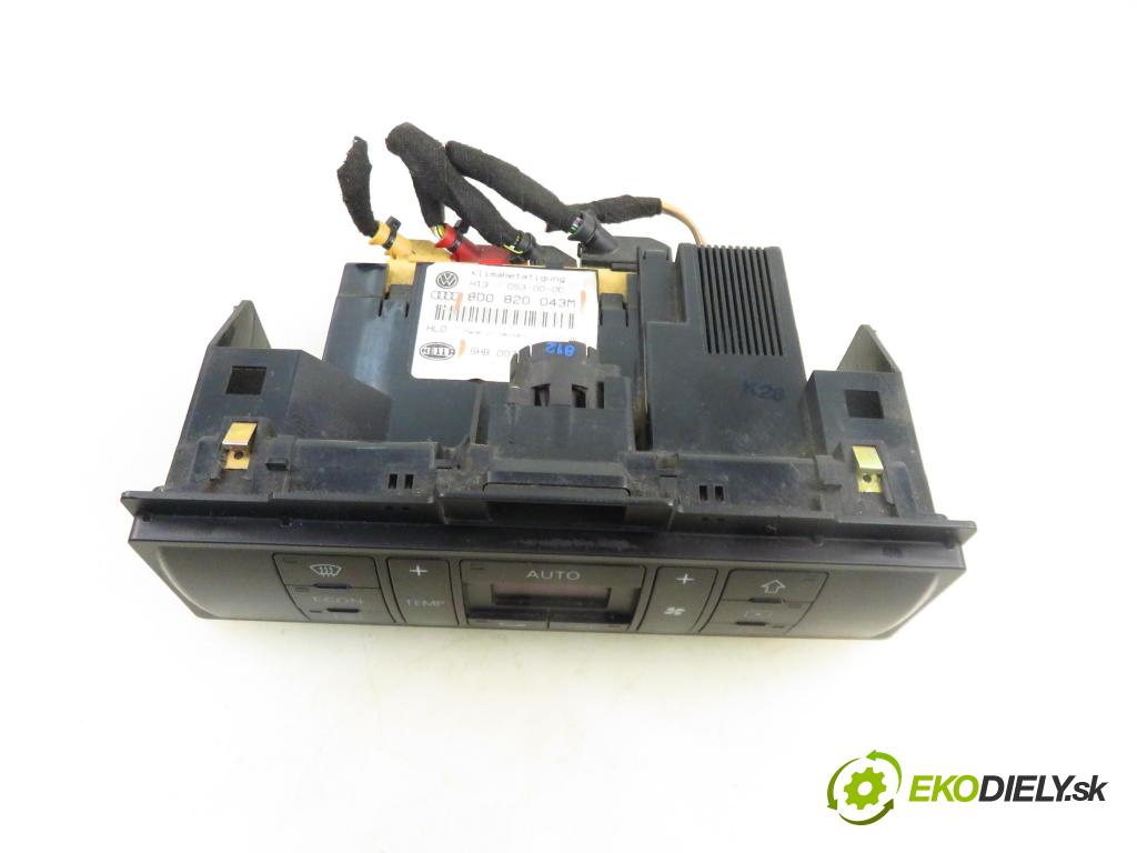 AUDI A4 (8D2, B5) SEDAN 1998 110,00 1.8 T - APU 1781,00 Panel kúrenia KLIMATRONIK 8D0820043M ; 5HB00790805