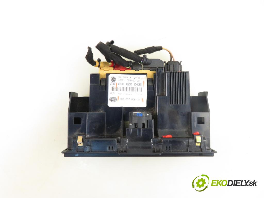 AUDI A4 (8D2, B5) SEDAN 1998 110,00 1.8 T - APU 1781,00 Panel kúrenia KLIMATRONIK 8D0820043M ; 5HB00790805