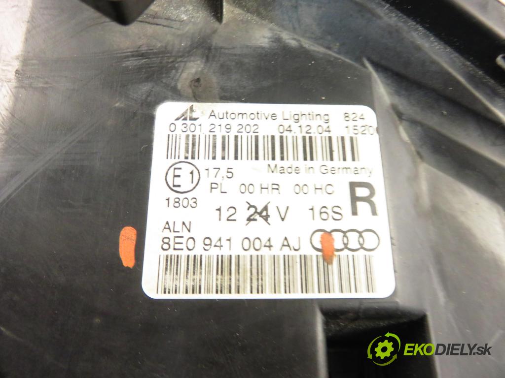 AUDI A4 Avant (8ED, B7) KOMBI 2004 103,00 2.0 TDI 16V - BLB 1968,00 Svetlo PP 8E0941004AJ