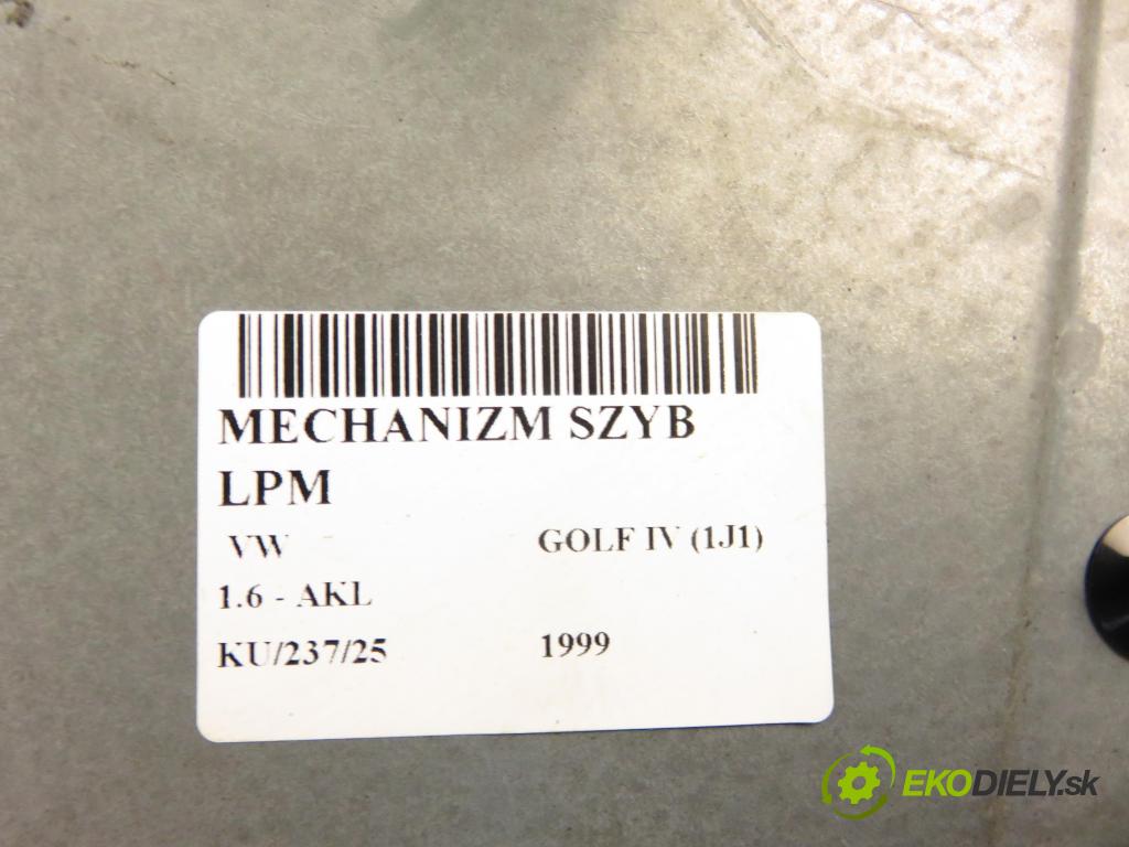 VW GOLF IV (1J1) HB 1999 74,00 1.6 - AKL 1595,00 mechanismus oken LPM 1J4837755F