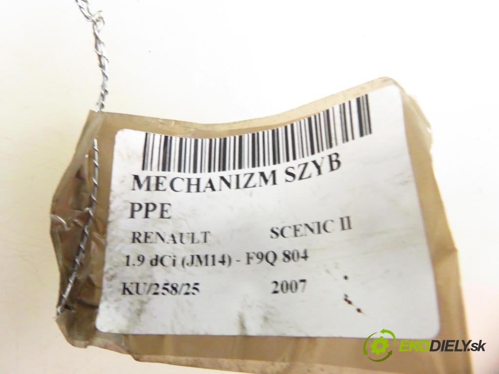 RENAULT SCENIC II (JM0/1_) MINIVAN 2007 0,00 1.9 dCi (JM14) - F9Q 804 1870,00 Motorček sťahovania okien PP 440726J4 ; 402047A
