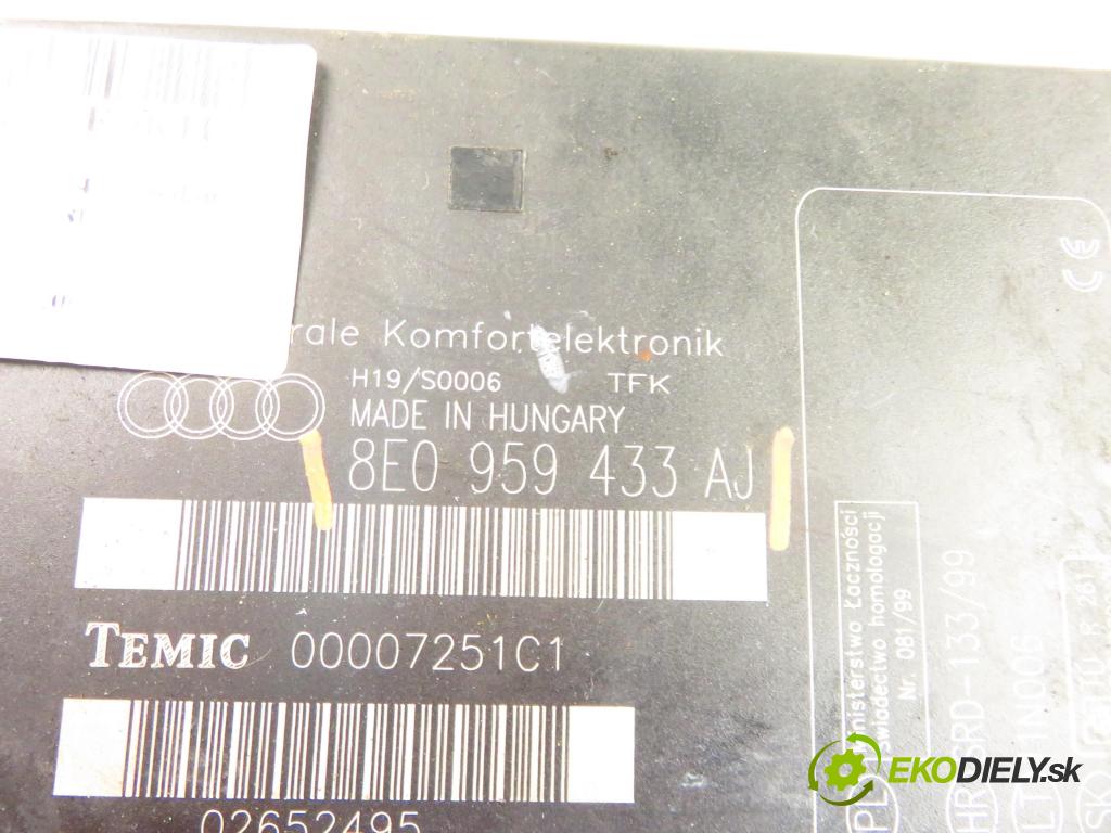 AUDI A4 (8E2, B6) SEDAN 2001 96,00 1.9 TDI PD 130 - AWX 1896,00 MODUL komfortu 8E0959433AJ