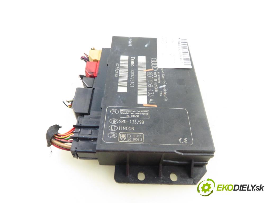 AUDI A4 (8E2, B6) SEDAN 2001 96,00 1.9 TDI PD 130 - AWX 1896,00 MODUL komfortu 8E0959433AJ