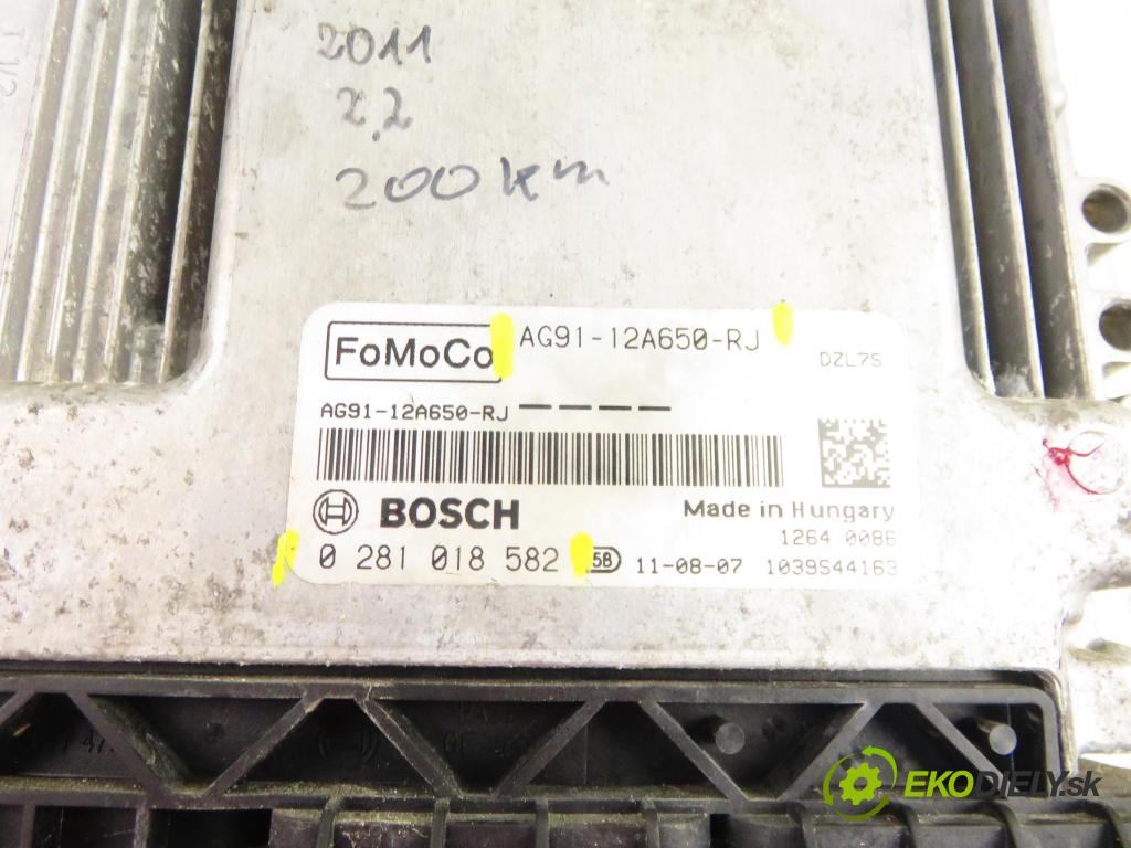 FORD S-MAX (WA6) MINIVAN 2011 147,00 2.2 TDCi - KNWA 2179,00 Riadiaca jednotka Motor AG9112A650RJ ; 0281018582
