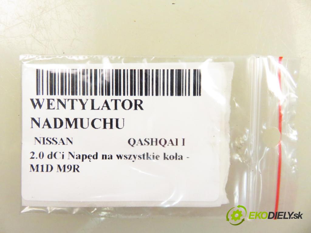 NISSAN QASHQAI / QASHQAI +2 I (J10, JJ10) SUV 2009 110,00 2.0 dCi Napęd na wszystkie koła - M1D M9R 1994,00 ventilátor větráku DD1004TT