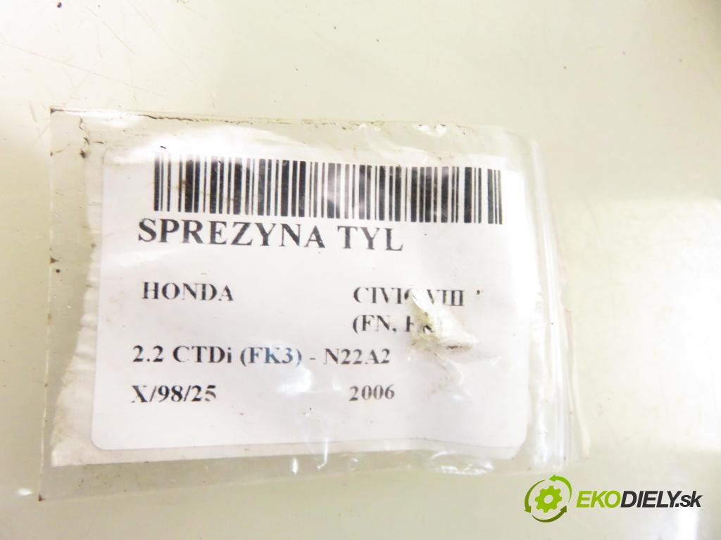 HONDA CIVIC VIII (FN, FK) HB 2006 103,00 2.2 CTDi (FK3) 140 - N22A2 2204,00 Pružina zadné 