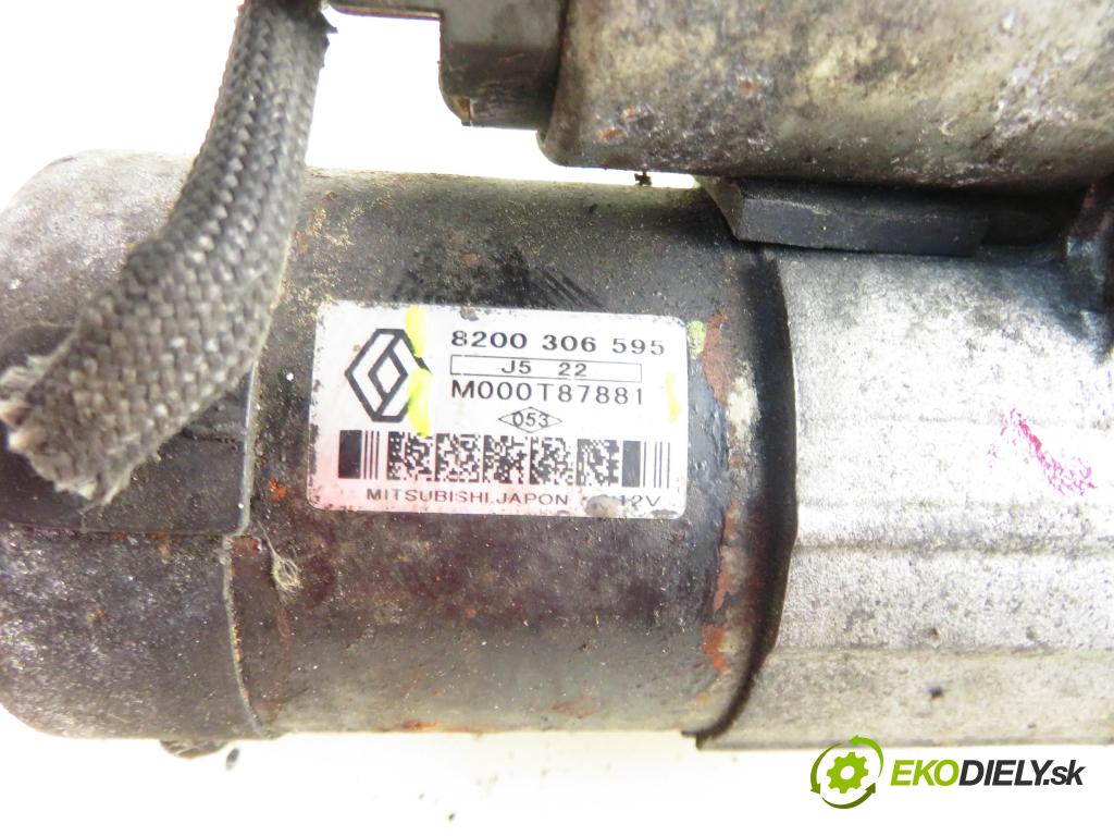RENAULT CLIO II (BB_, CB_) HB 2006 50,00 1.5 dCi 68 - K9K 714 1461,00 Štartér M000T87881 ; 8200306595 (Štartér)