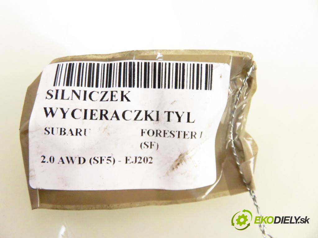 SUBARU FORESTER (SF_) CROSSOVER 1998 90,00 2.0 SOHC AWD 122 - EJ202 1994,00 motorek stěrače ZADNÍ: 34911581