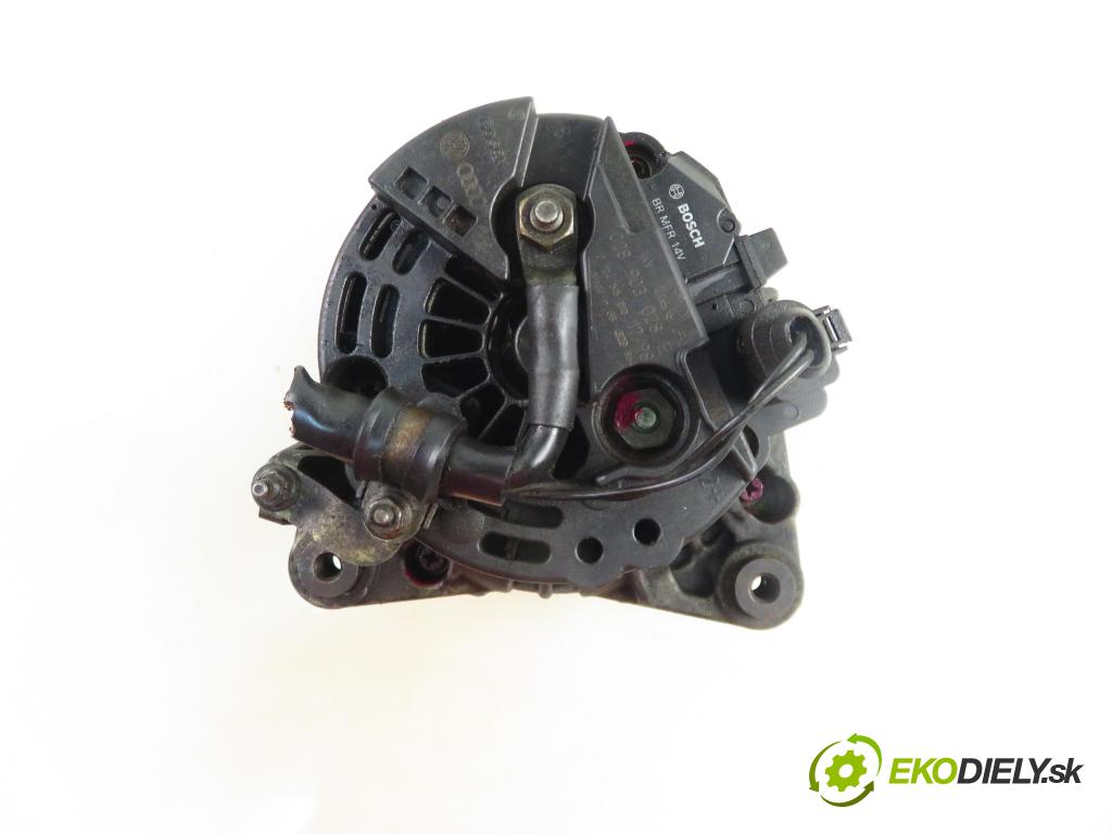 AUDI A3 (8L1) HB 1998 66,00 1.9 TDI 90 - ALH 1896,00 Alternátor 028903028E ; 0124515010 (Alternátory)
