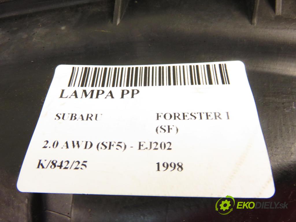 SUBARU FORESTER (SF_) CROSSOVER 1998 90,00 2.0 SOHC AWD 122 - EJ202 1994,00 Svetlo PP
