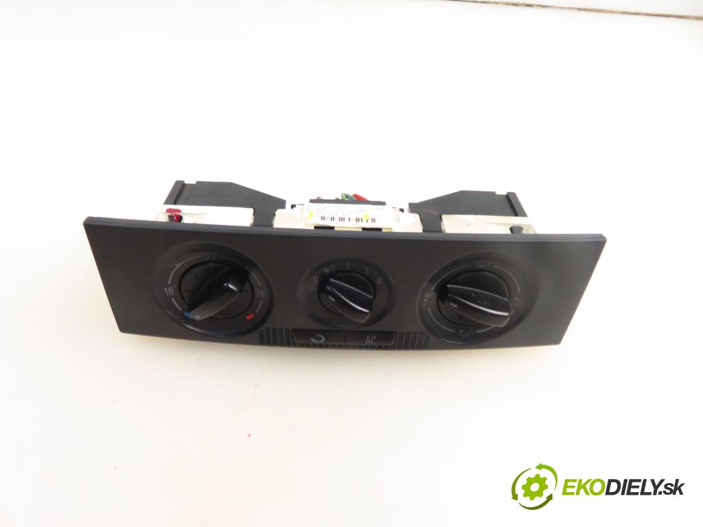 SKODA FABIA I Combi (6Y5) KOMBI 2007 59,00 1.4 16V - BUD 1390,00 Panel kúrenia KLIMATIZACE: 6Y0820045C
