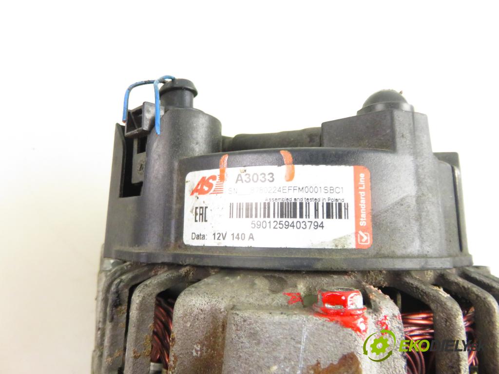 AUDI A4 (8E2, B6) SEDAN 2001 96,00 1.9 TDI PD 130 - AWX 1896,00 Alternátor A3033 (Alternátor)