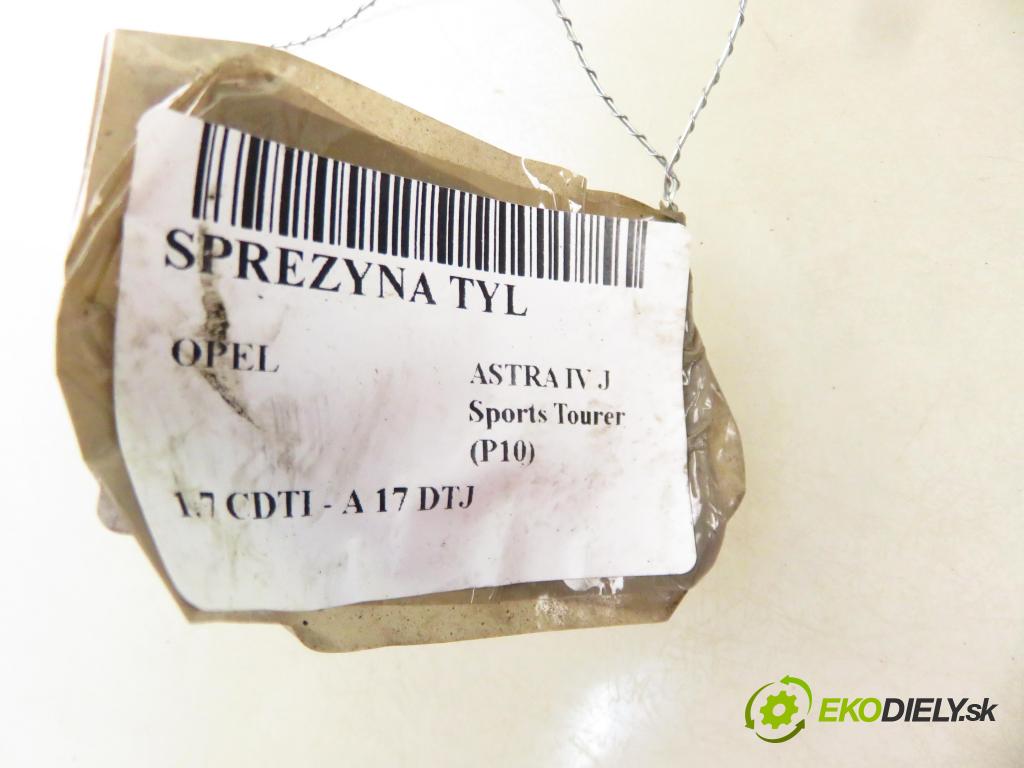 OPEL ASTRA J Sports Tourer (P10) KOMBI 2011 81,00 1.7 CDTI - A 17 DTJ 1686,00 Pružina zadné 