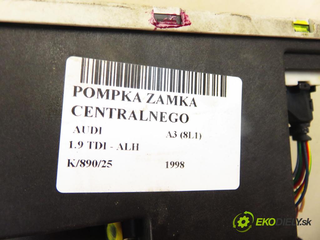 AUDI A3 (8L1) HB 1998 66,00 1.9 TDI 90 - ALH 1896,00 motorek zámku centrálního 8L0862257E