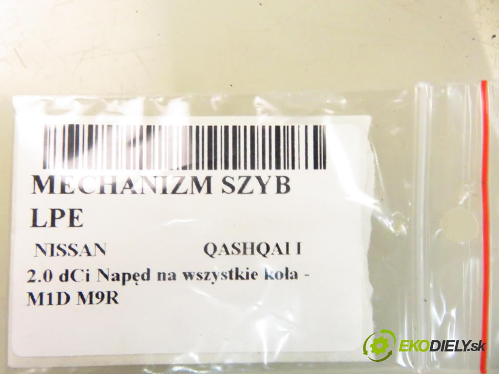 NISSAN QASHQAI / QASHQAI +2 I (J10, JJ10) SUV 2009 110,00 2.0 dCi AWD 150 - M1D M9R 1994,00 mechanismus oken 80771EY10A