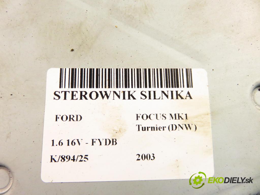 FORD FOCUS Turnier (DNW) KOMBI 2003 74,00 1.6 16V - FYDB 1596,00 Riadiaca jednotka Motor 2S4A12A650UC