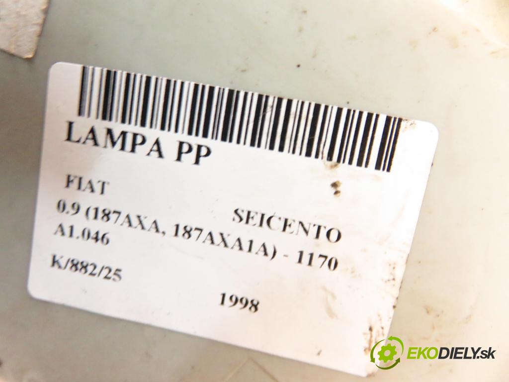 FIAT SEICENTO / 600 (187_) HB 1998 29,00 0.9 39 - 1170 A1.046 899,00 světlo PP 