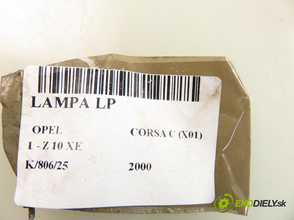 OPEL CORSA C (X01) HB 2000 43,00 1.0 12V 58 - Z 10 XE 973,00 světlo LP 