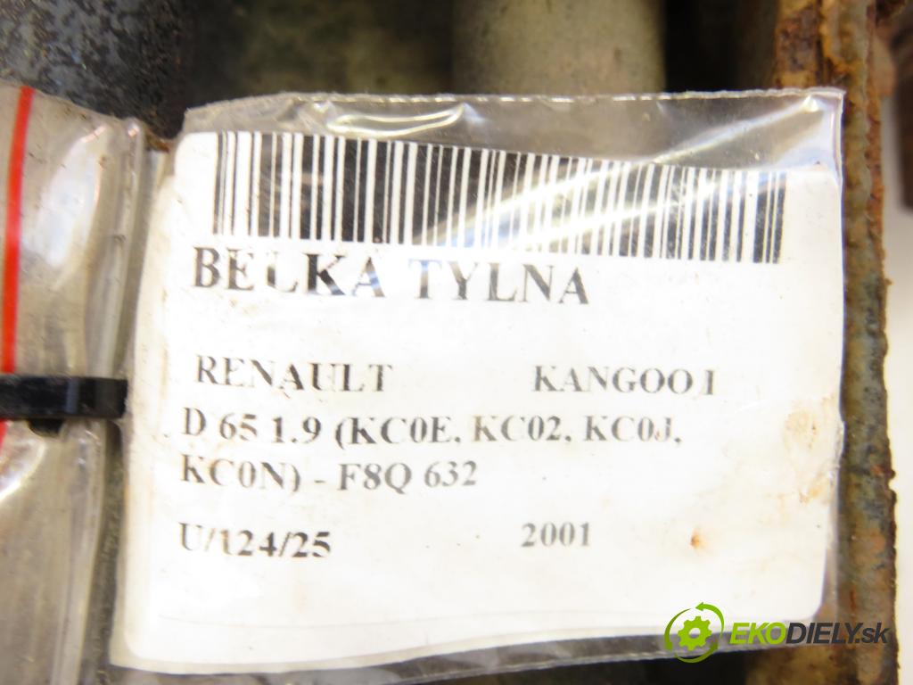RENAULT KANGOO (KC0/1_) FURGON 2001 47,00 1.9 D 1870,00 výztuha zadní část ABS