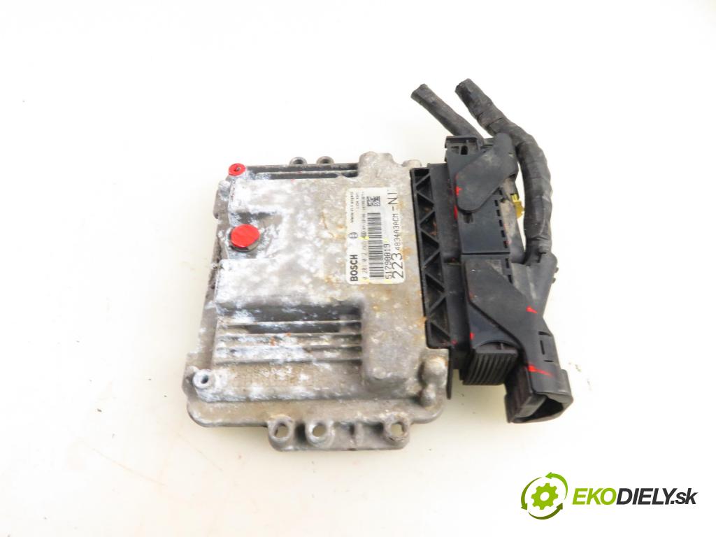 FIAT DOBLO Cargo (223_) FURGON 2008 77,00 1.9 JTD 105 - 223 B1.000 1910,00 Riadiaca jednotka Motor 51798819 ; 0281012865