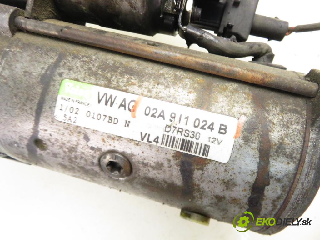 SKODA OCTAVIA I (1U2) LIFTBACK 2003 66,00 1.9 TDI - ALH 1896,00 Štartér 02A911024B (Štartér)