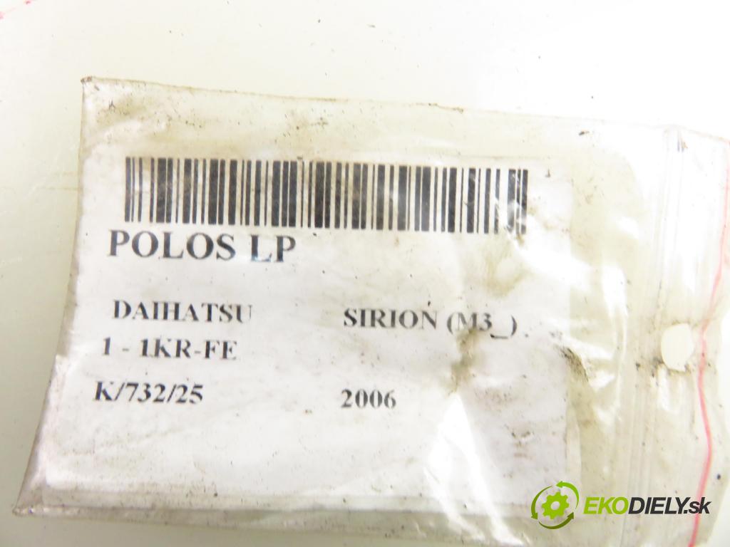 DAIHATSU SIRION (M3_) HB 2006 51,00 1 - 1KR-FE 998,00 poloos LP 