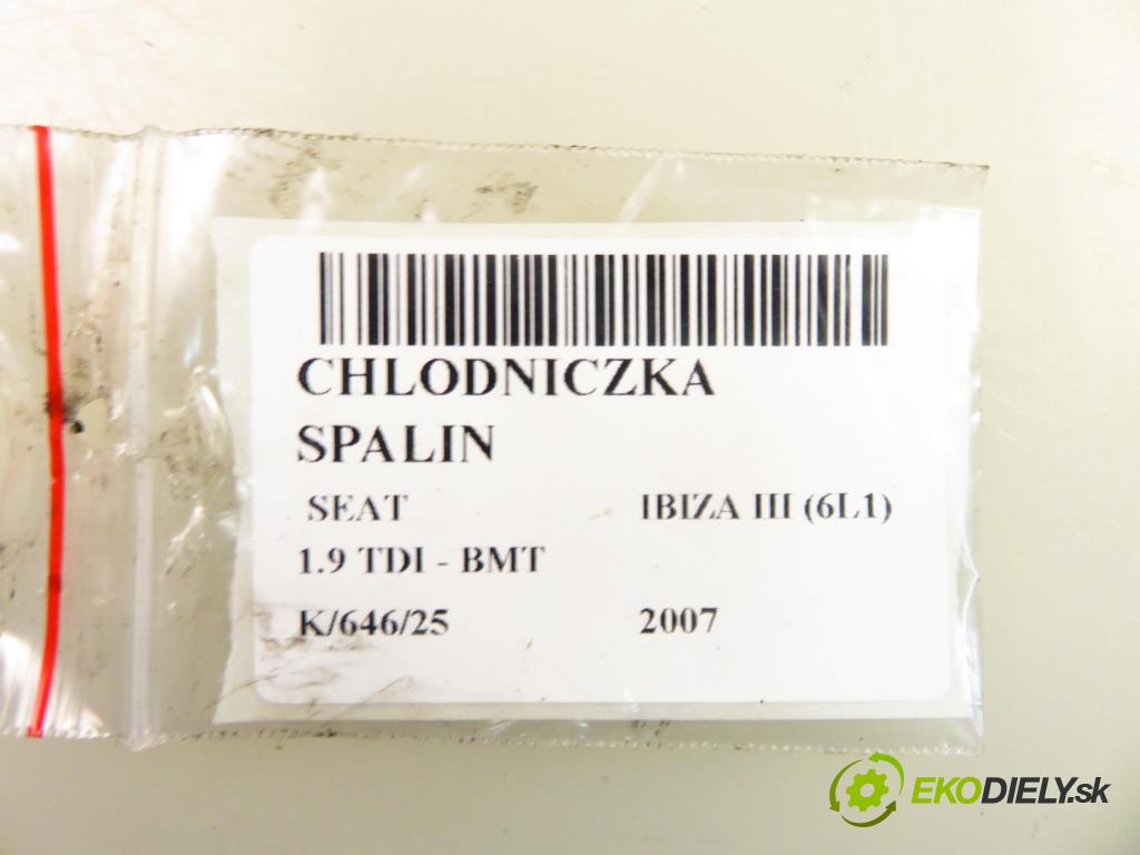 SEAT IBIZA III (6L1) HB 2007 74,00 1.9 TDI - BMT 1896,00 Chladič spalín 03G131512AD