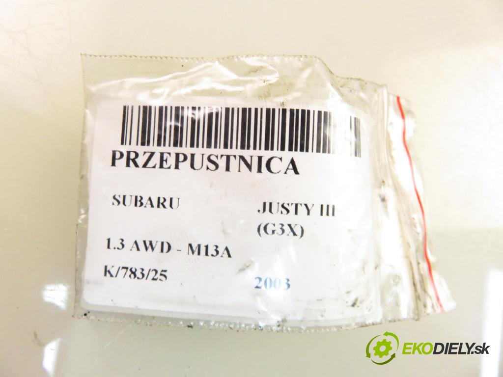 SUBARU JUSTY III (G3X) HB 2003 69,00 1.3 AWD 94 - M13A 1328,00 škrtíci klapka 352686G0 (Škrticí klapky)