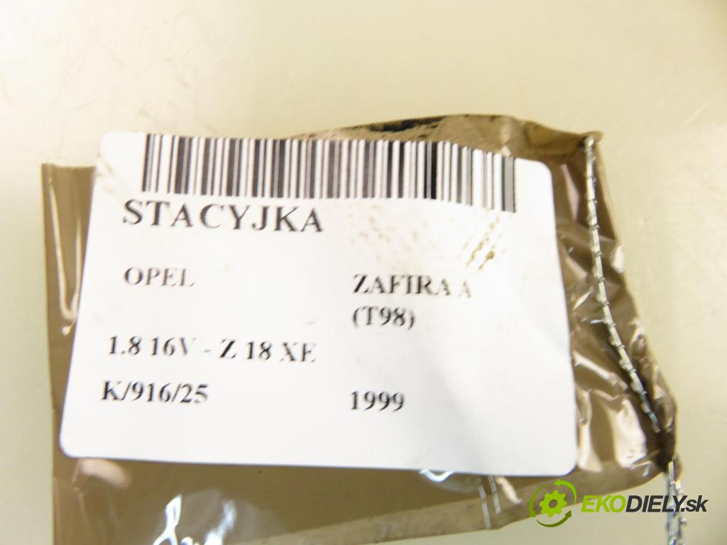 OPEL ZAFIRA A Nadwozie Wielkopojemne (MPV) (T98)  MINIVAN 1999 92,00 1.8 16V 125 - Z 18 XE 1796,00 spinačka 24445098 ; 5WK4763 (Spínacia skrinka)
