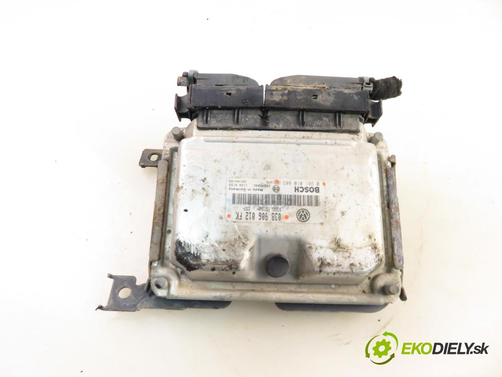 SEAT LEON (1M1) HB 2002 81,00 1.9 TDI 110 - ASV 1896,00 Riadiaca jednotka Motor 038906012FK ; 0281010683