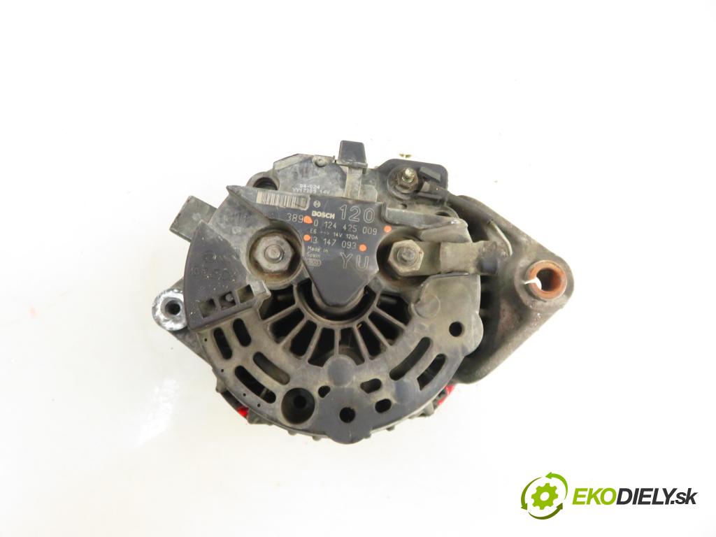 OPEL ZAFIRA A Nadwozie Wielkopojemne (MPV) (T98)  MINIVAN 1999 92,00 1.8 16V 125 - Z 18 XE 1796,00 Alternátor 0124425009 ; 13147093 (Alternátor)