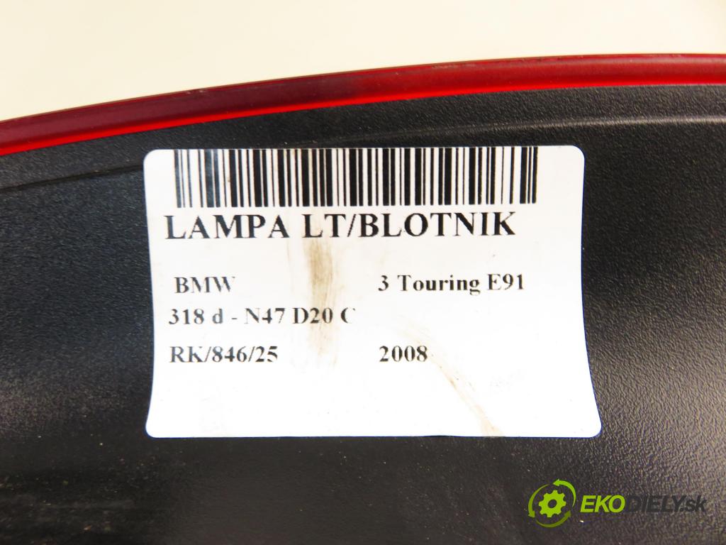 BMW 3 Touring (E91) KOMBI 2008 105,00 318 d 143 1995,00 Svetlo ľavé zadné 