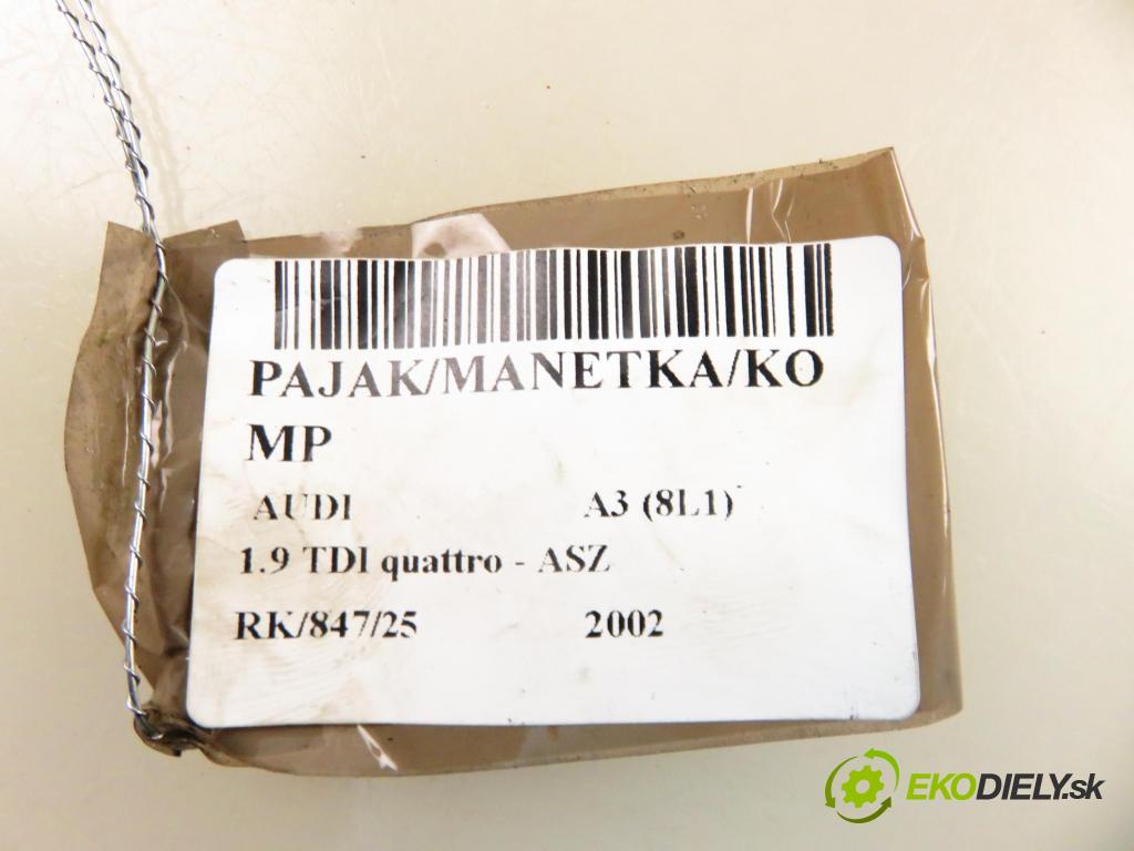 AUDI A3 (8L1) HB 2002 96,00 1.9 TDI quattro - ASZ 1896,00 PAKA/ŘAZENÍ/SADA: 4B0953503F