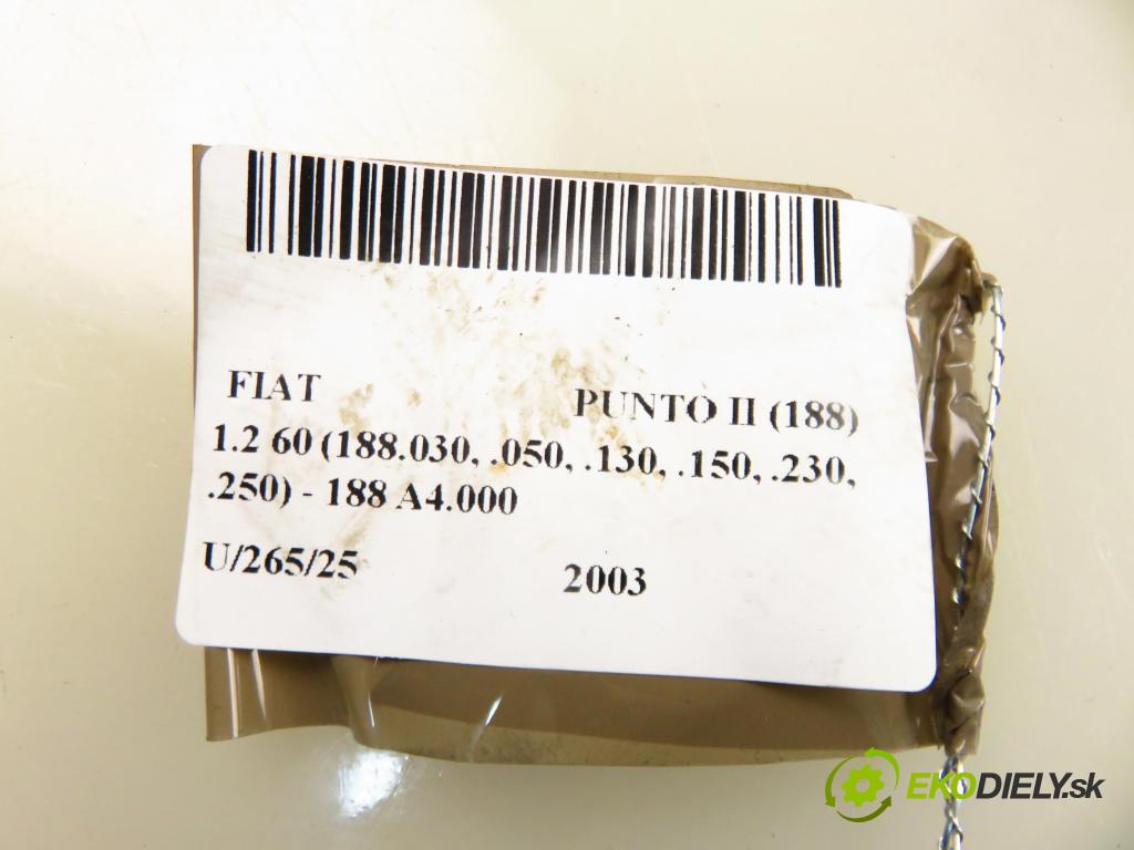 FIAT PUNTO (188_) HB 2003 44,00 1.2 60 - 188 A4.000 1242,00 chladič vody 