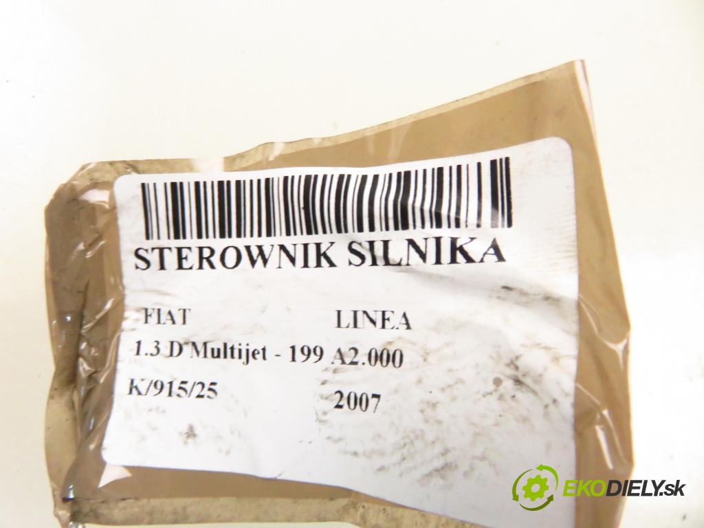 FIAT LINEA (323_) SEDAN 2007 0,00 1.3 D Multijet - 199 A2.000 1248,00 Riadiaca jednotka Motor 51806512 ; MJD6F3ZQ ; 7160008902
