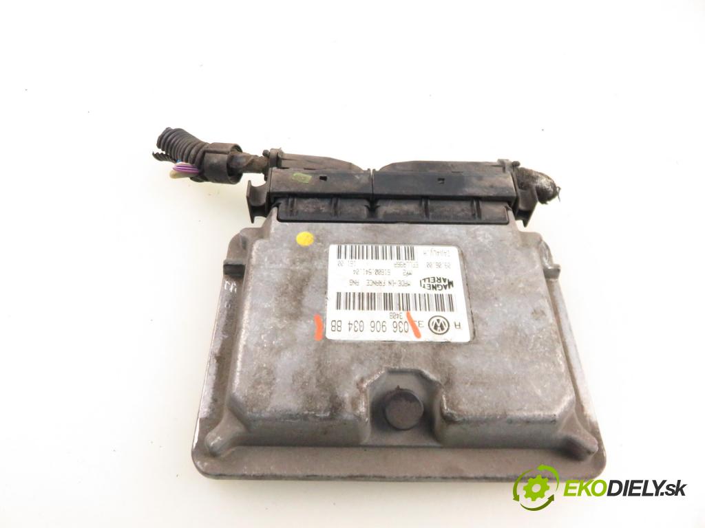 VW BORA (1J2) SEDAN 2001 77,00 1.6 16V - AUS 1598,00 Riadiaca jednotka Motor 036906034BB