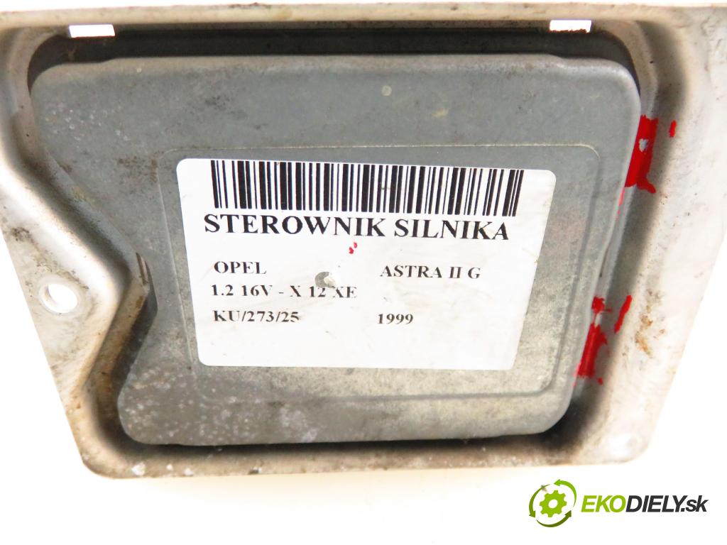 OPEL ASTRA G liftback (T98) HB 1999 48,00 1.2 16V - X 12 XE 1199,00 Riadiaca jednotka Motor 0261204093