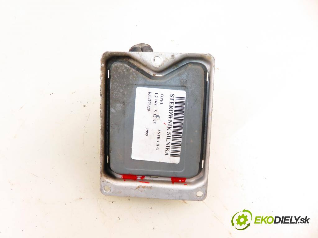 OPEL ASTRA G liftback (T98) HB 1999 48,00 1.2 16V - X 12 XE 1199,00 Riadiaca jednotka Motor 0261204093