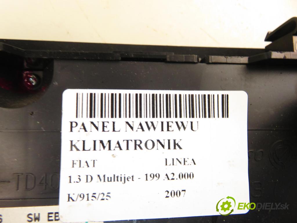 FIAT LINEA (323_) SEDAN 2007 0,00 1.3 D Multijet - 199 A2.000 1248,00 Panel kúrenia KLIMATRONIK 735459252
