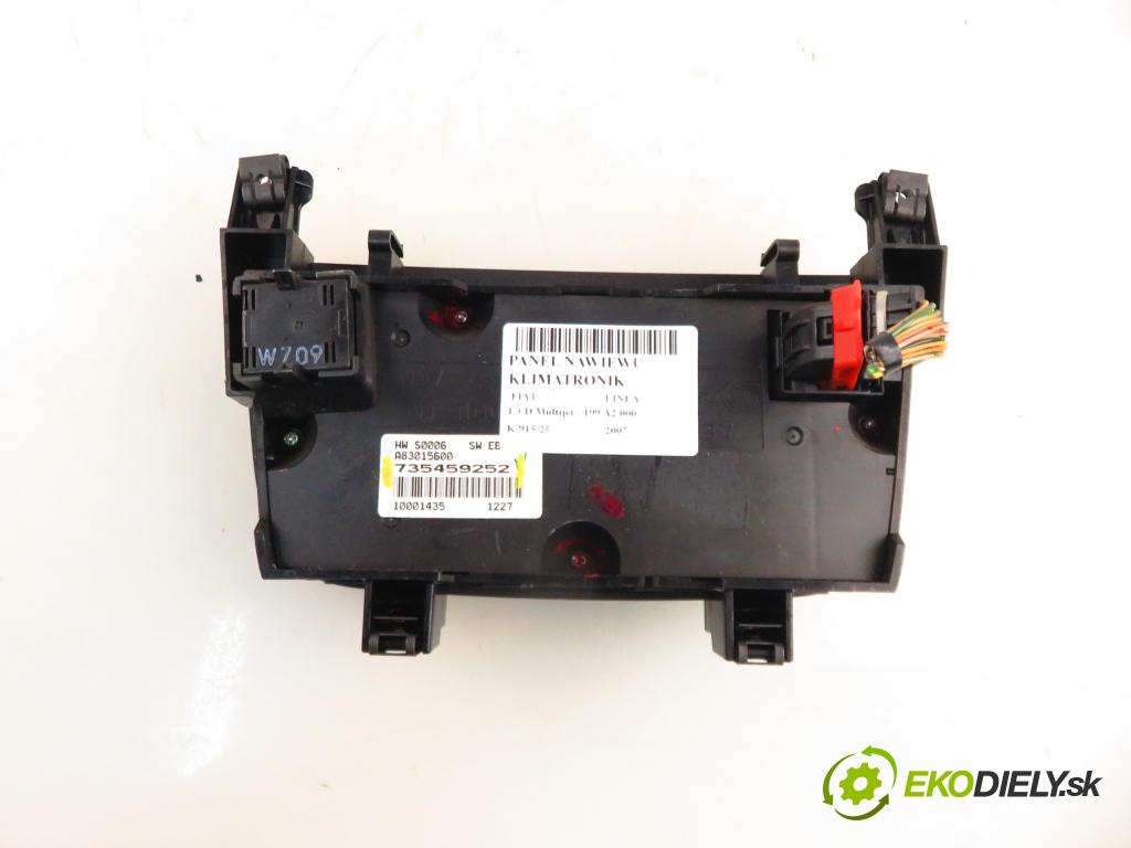 FIAT LINEA (323_) SEDAN 2007 0,00 1.3 D Multijet - 199 A2.000 1248,00 Panel kúrenia KLIMATRONIK 735459252