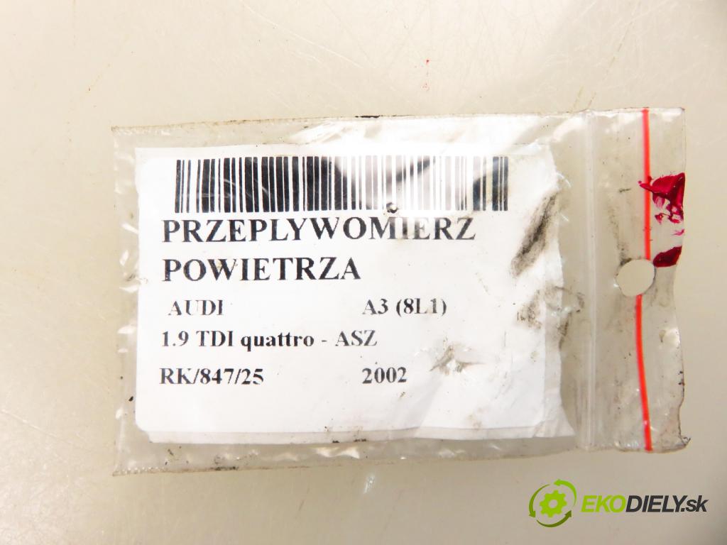 AUDI A3 (8L1) HB 2002 96,00 1.9 TDI quattro - ASZ 1896,00 váha vzduchu vzduchu F00C2G2055