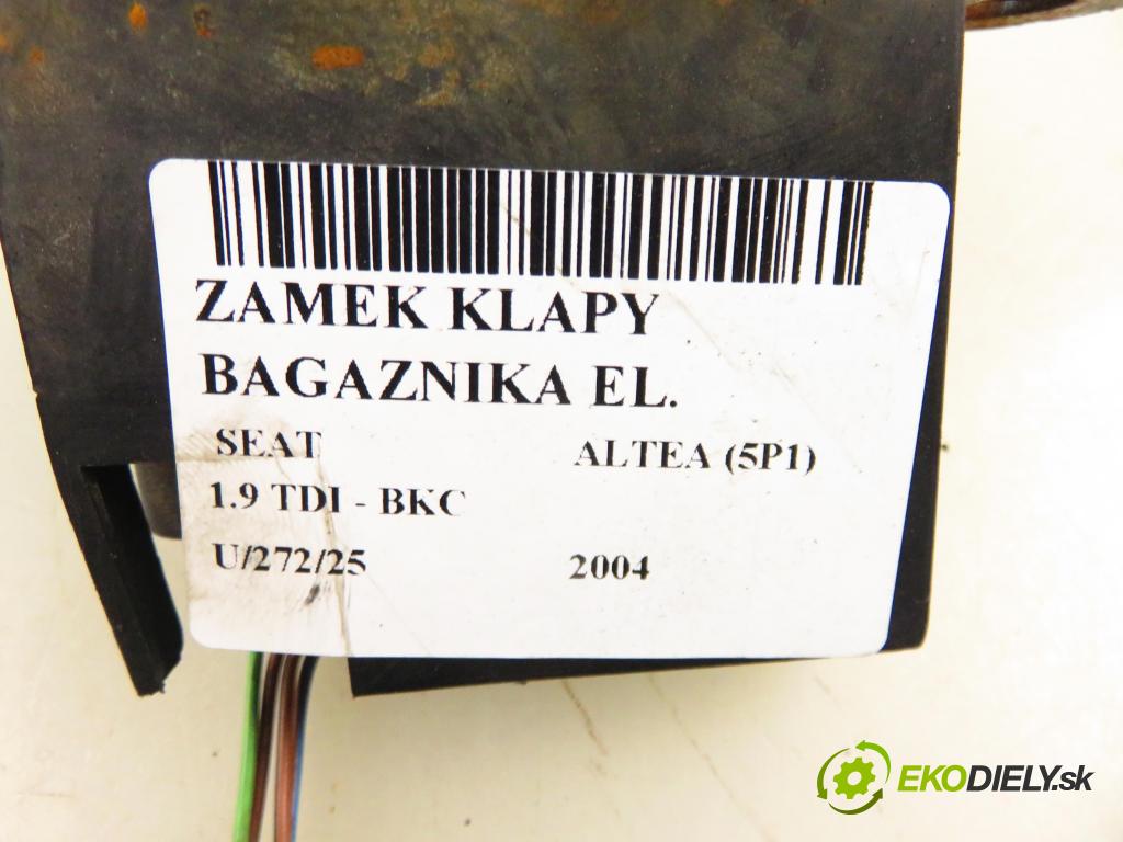 SEAT ALTEA (5P1) HB 2004 77,00 1.9 TDI - BKC 1896,00 zámok dveří kufr EL. 