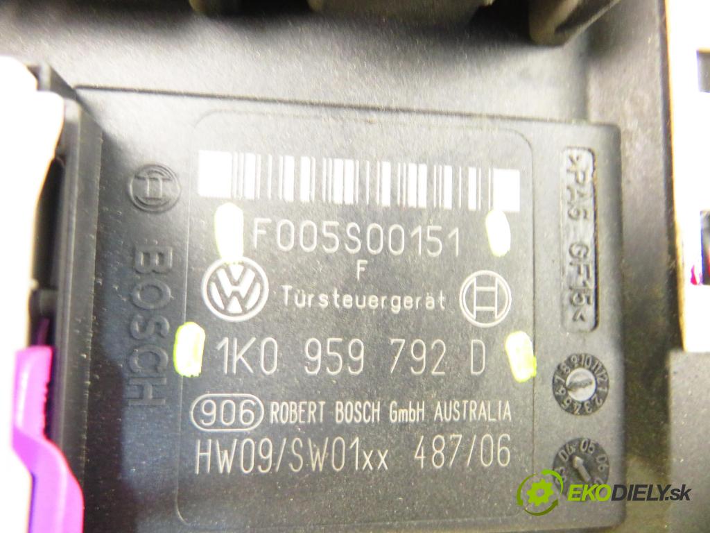 SEAT ALTEA (5P1) HB 2004 77,00 1.9 TDI - BKC 1896,00 mechanismus oken PPE 1K0959792D ; 5P0837402A ; 1T0959702A