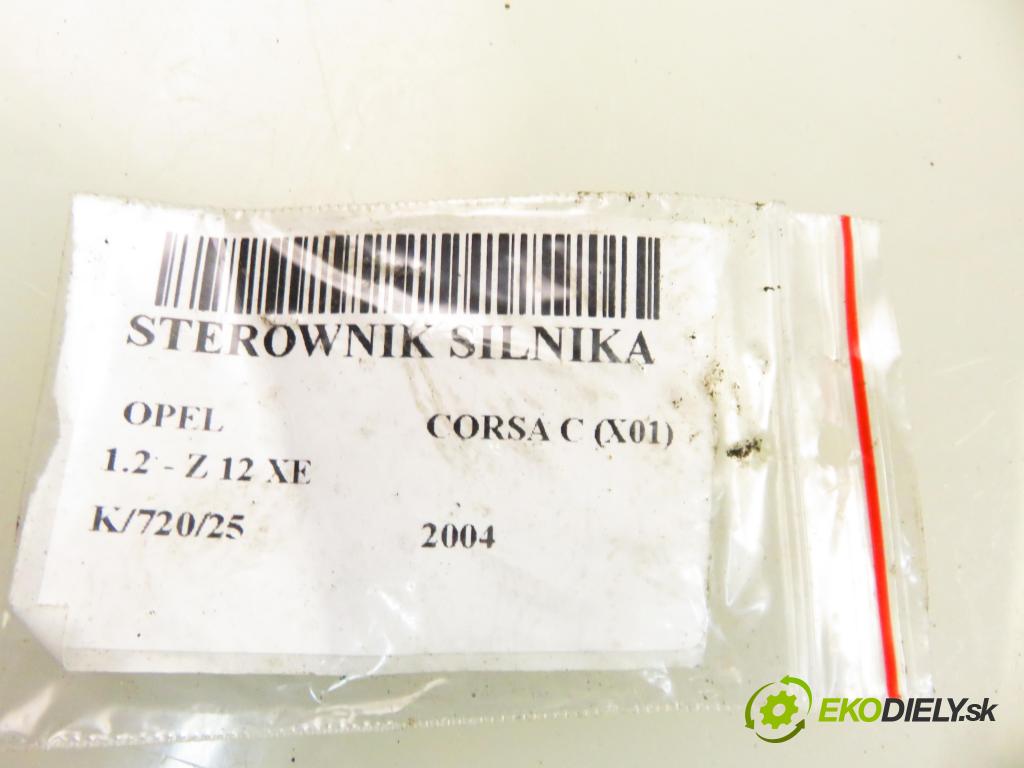 OPEL CORSA C (X01) HB 2004 55,00 1.2 16V 75 - Z 12 XE 1199,00 Riadiaca jednotka Motor 24456865 ; 0261207426